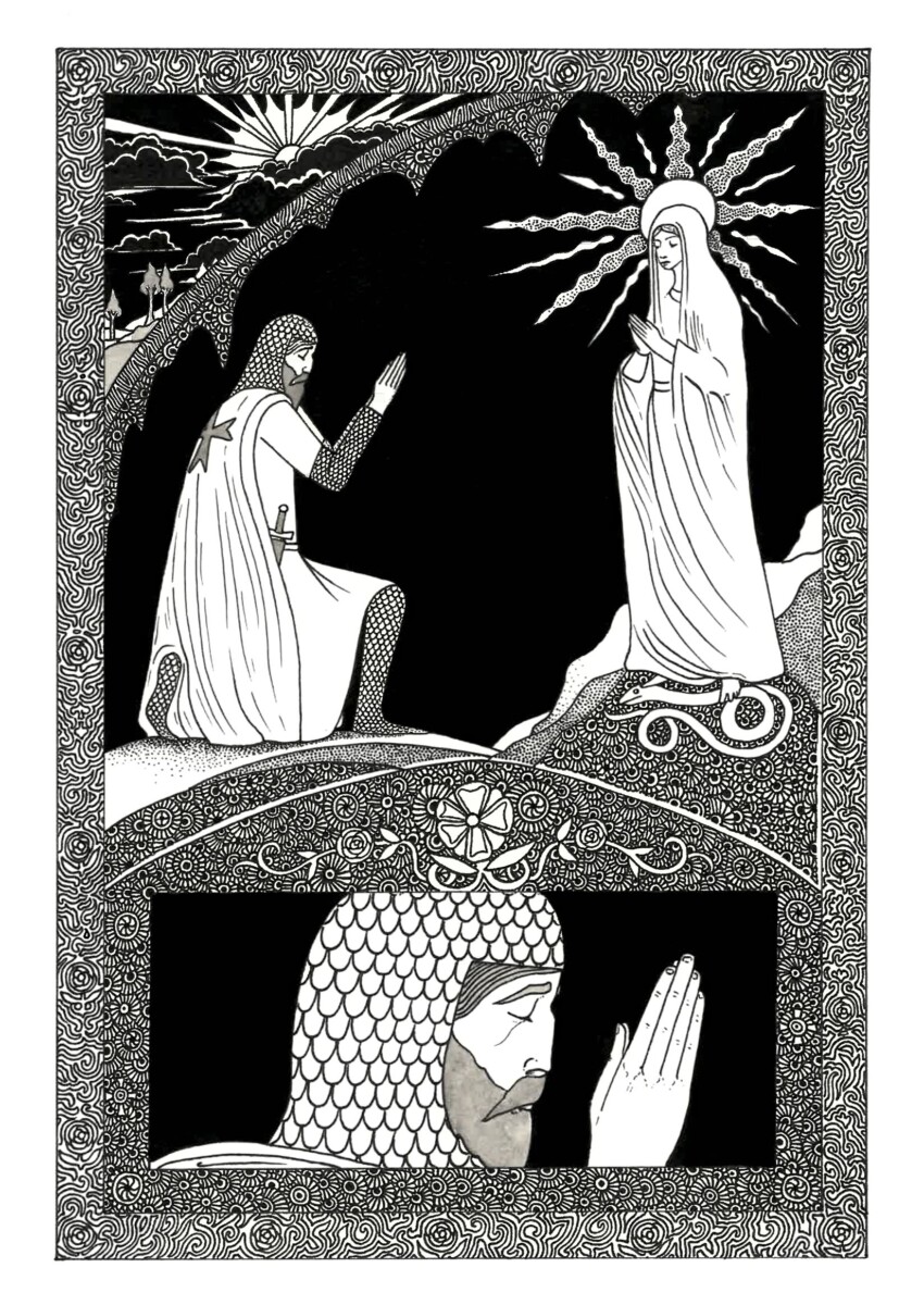 Irish graphic novel about a knights Templar