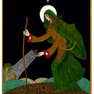 Naomh Brid. Saint Brigid