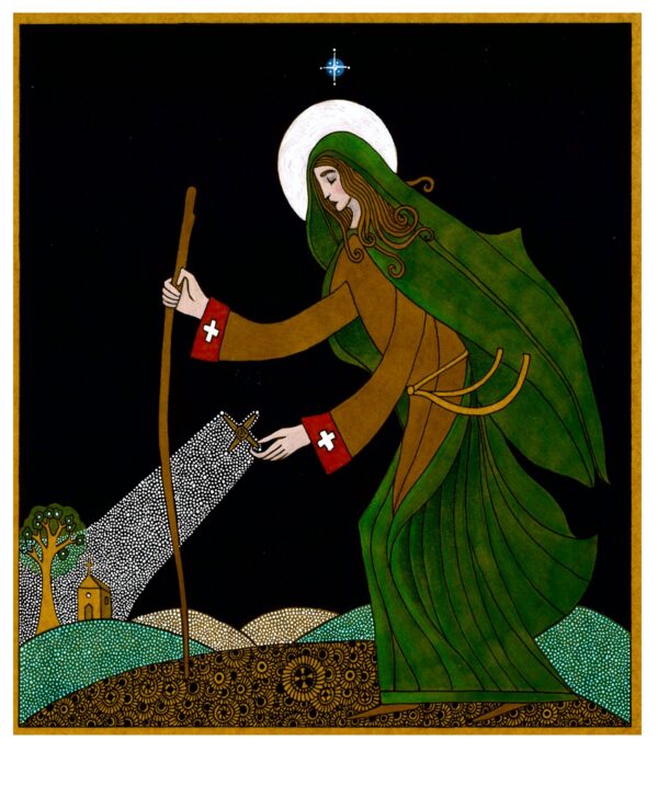 Naomh Brid. Saint Brigid