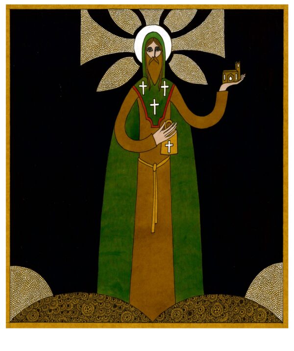 St Ninnidh, inspired by Early Irish Saints