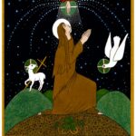 Saint Patrick, fine art print, based on the lives of the Early Irish Saints